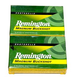 NIB Remington 9rds. of 12 GA. 3” 00BK Magnum Buckshot Shotgun Ammunition