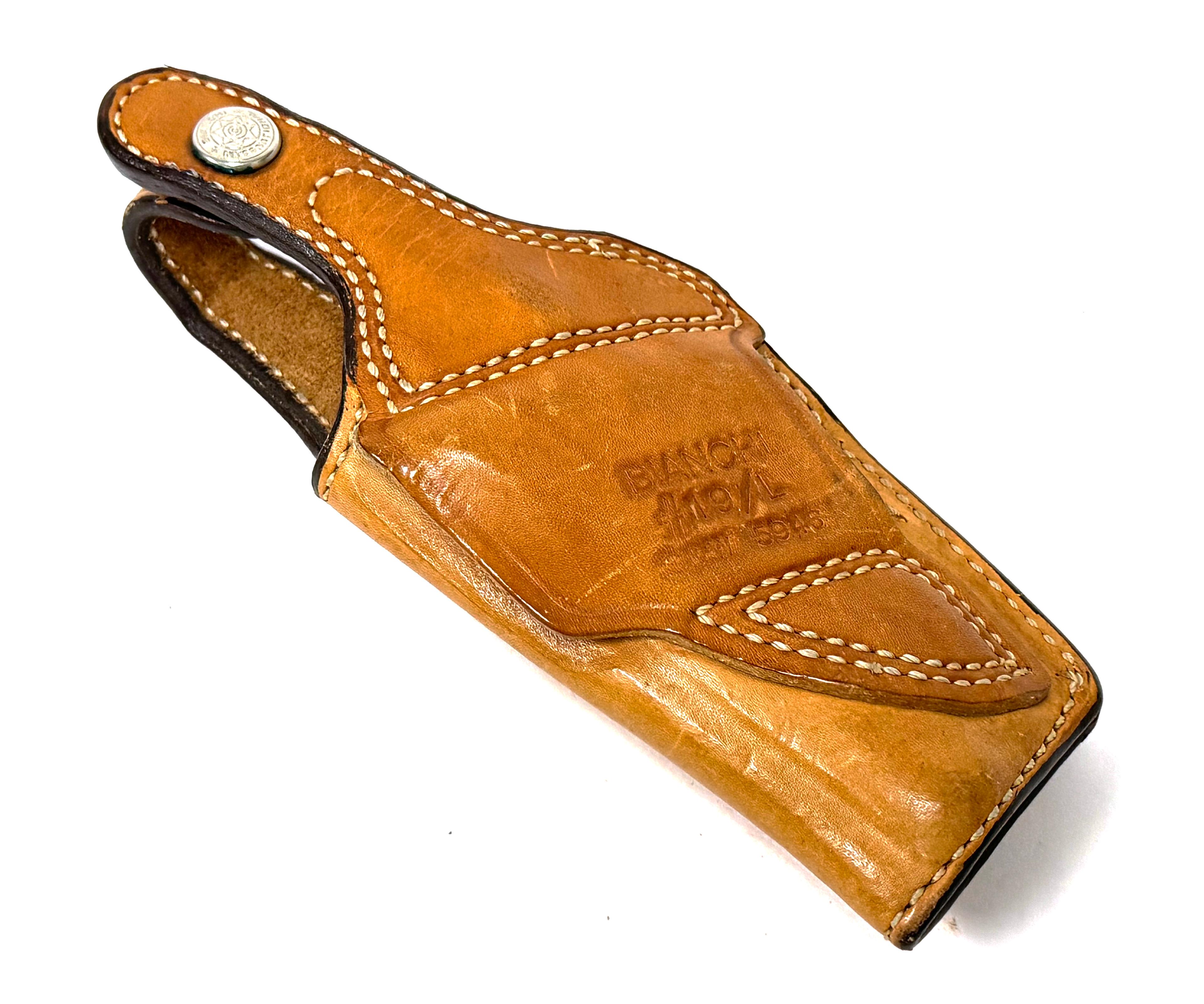 Bianchi #19/L S&W 5946 Leather Thumbsnap Holster