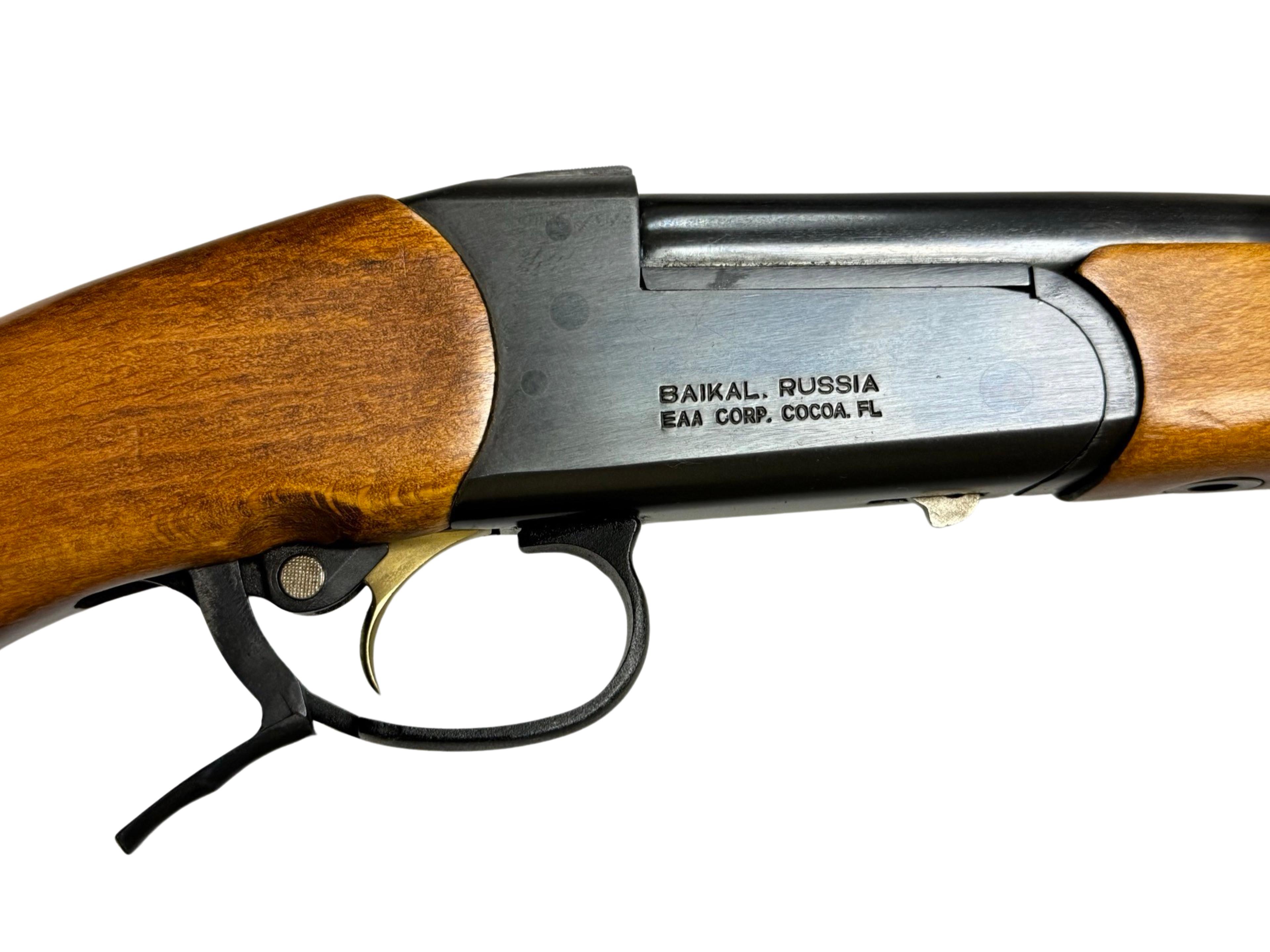 Excellent Russian EAA Baikal IZH-18EM-M .410 GA. Break Open Single Shotgun