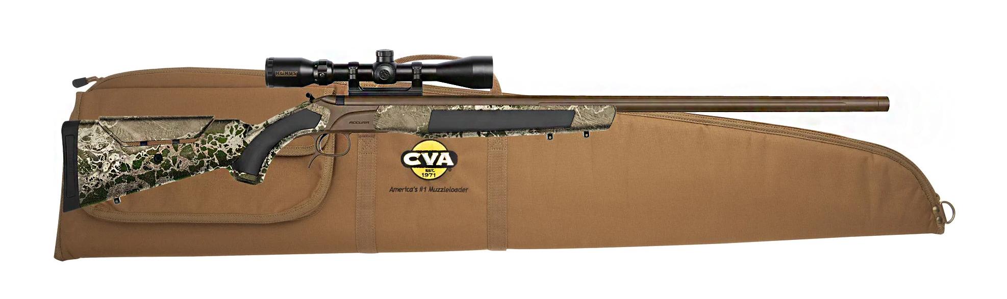 NIB CVA ACCURA LR-X .50 Caliber Muzzleloader Scope Package