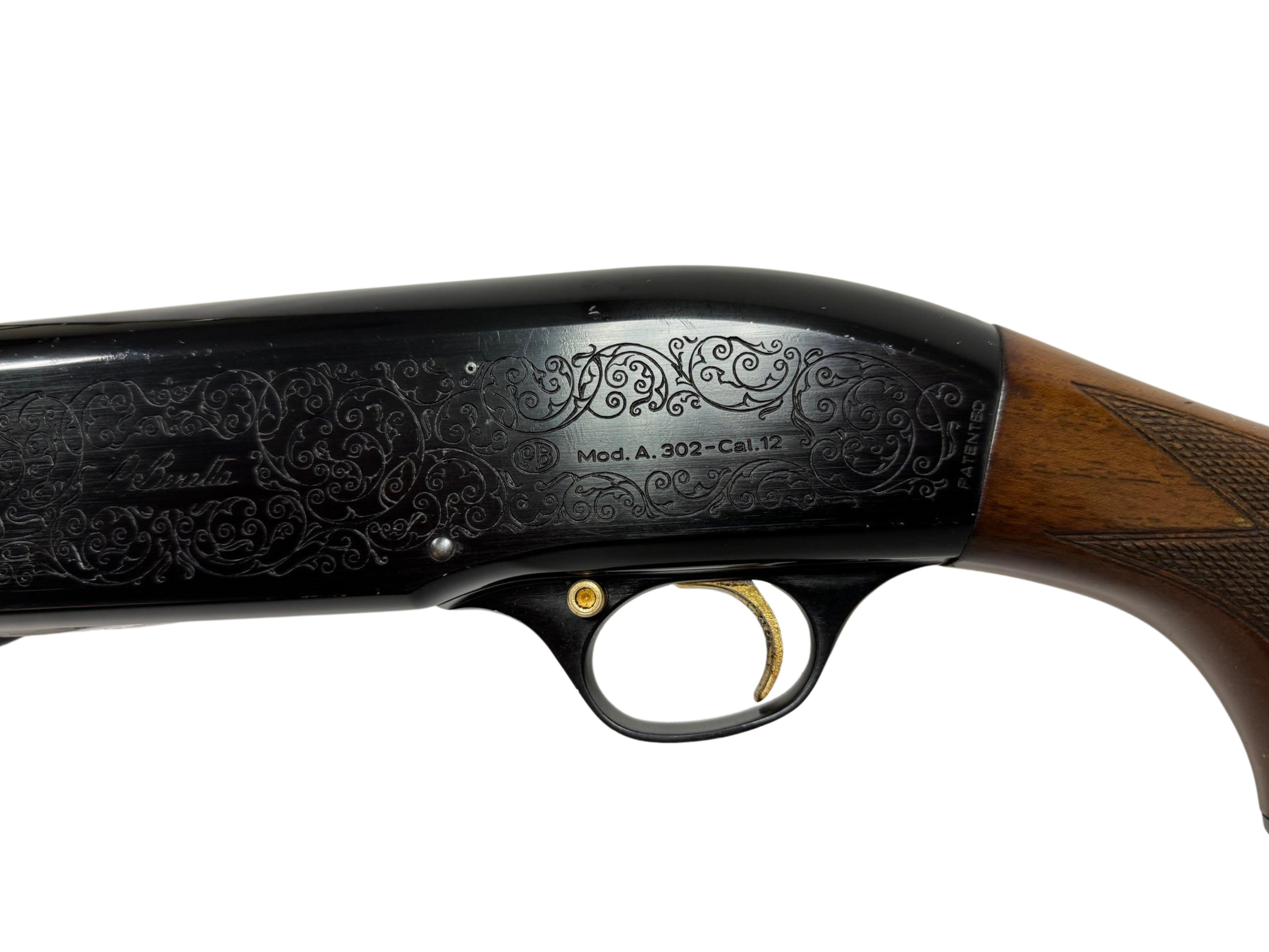 Beretta Model A.302 Semi-Automatic 12 GA. Shotgun with Vent-Rib Barrel