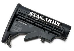 M4 Carbine Heat Shield/Handguard, Rail Covers, Stock, Grip, and Retractable Bipod/Foregrip 