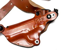 DeSantis "New York Undercover" Leather Shoulder Holster Rig with Mag Pouch