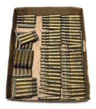 54rds. of 7.62x51 and 28rds. of .30-06 Blanks