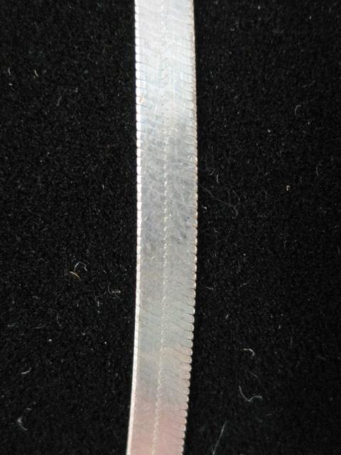 Sterling Silver 15" Herringbone Chain