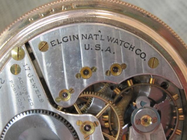 Elgin 17 Jewels Pocket Watch