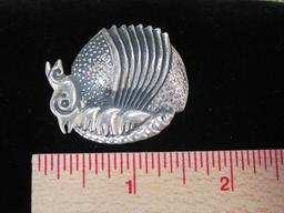 Sterling Silver Armadillo Pendant