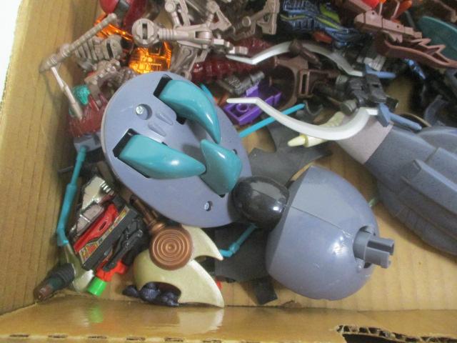 Lot of Action and Transformer Toys