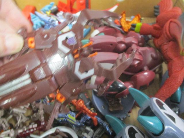 Lot of Action and Transformer Toys