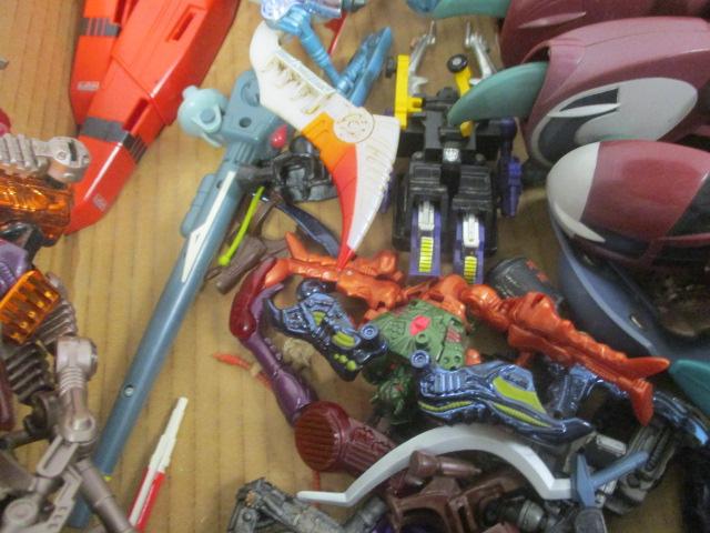 Lot of Action and Transformer Toys