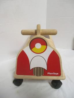 Plan-Toys Wooden Ride-On Vehicle