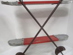 Ski Theme 2-Tier Wall Shelf