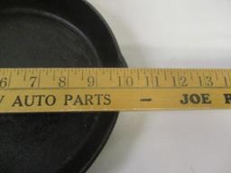 Vintage Cast Iron 10" Fry Pan