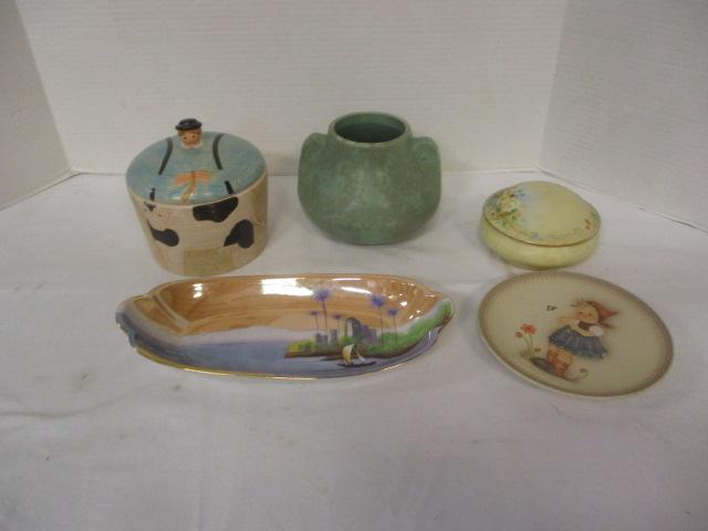 Pottery and Porcelain Lot - Stafford, Noritake, Hummel, etc.