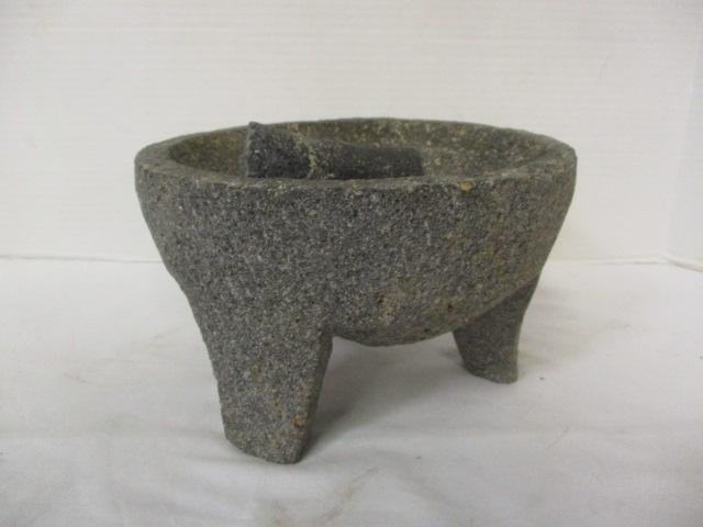 Stone Mortar and Pestle