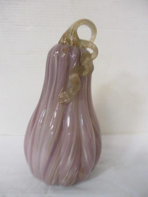 Murano Muthanna Art Glass Squash or Gourd Sculpture