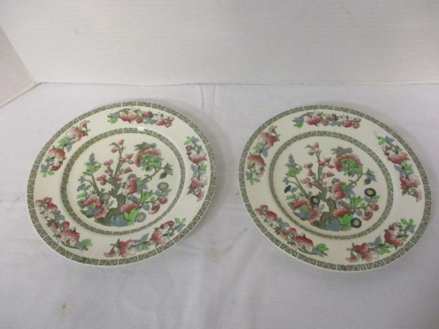 2 Vintage Johnson Bros. "Indian Tree" Plates