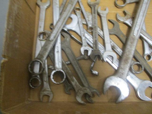 Lot of 45 Tools - Wrenches and Sockets