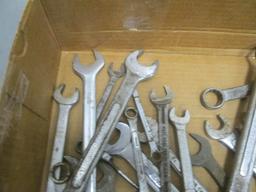 Lot of 45 Tools - Wrenches and Sockets