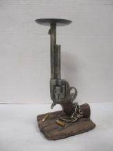 "Revolver" Decorative Candle Holder