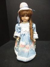 Gorgeous Ceramic Collector Doll (16")