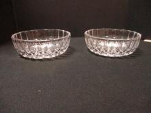 Bavaria Lead Crystal (Lot of 2) Bowls