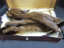 Fur Nakamura Tokyo Mink Neck Wrap in original box