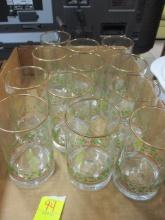 Christmas Drinking Glass (5") (Lot of 12)