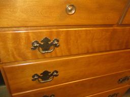 Ethan Allen Maple 2 over 5 Chest