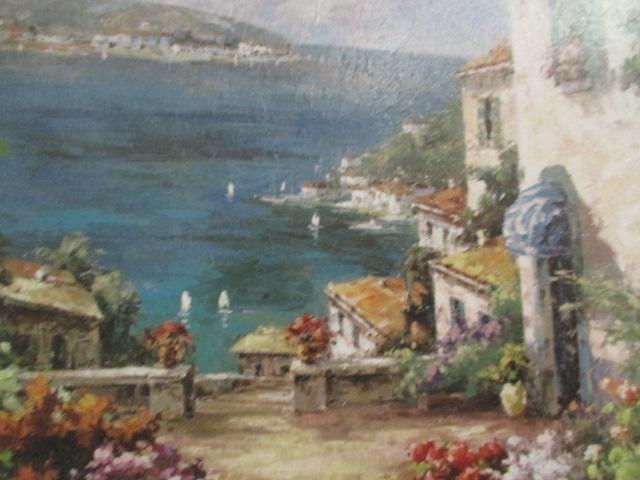 "Mediterranean Dreams" by Jouret Framed Artwork