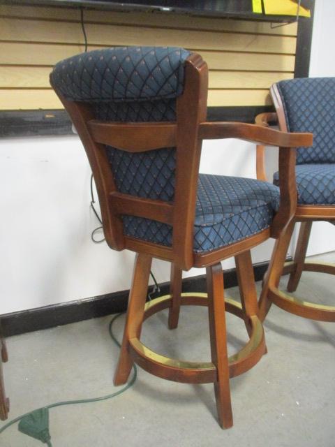 Pair of Mikhail Darafeev Swiveling Bar Chairs