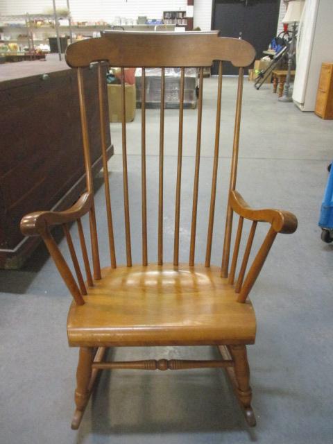 Colonial S. Bent & Bros. Spindle Back Rocker