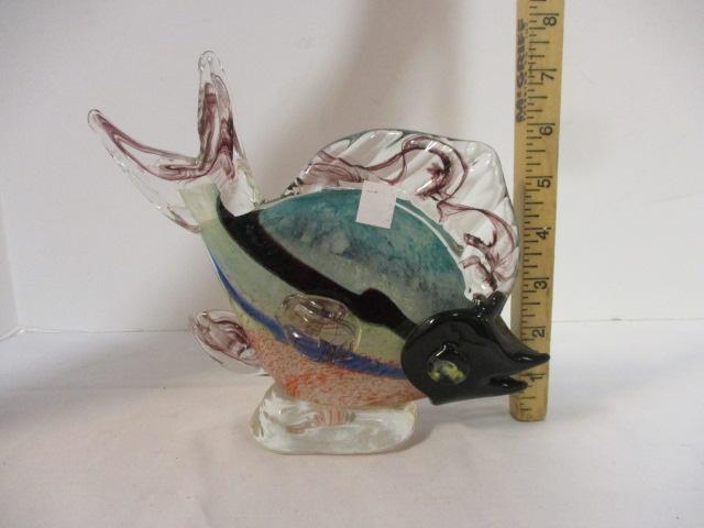 Art Glass Angel Fish