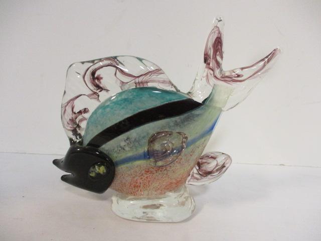 Art Glass Angel Fish