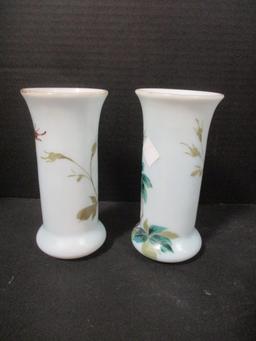 Pair of Handpainted Vases