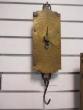 Vintage "Purina Cow Chow" Brass Spring Scale