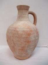 Painted Terra Cotta Jug