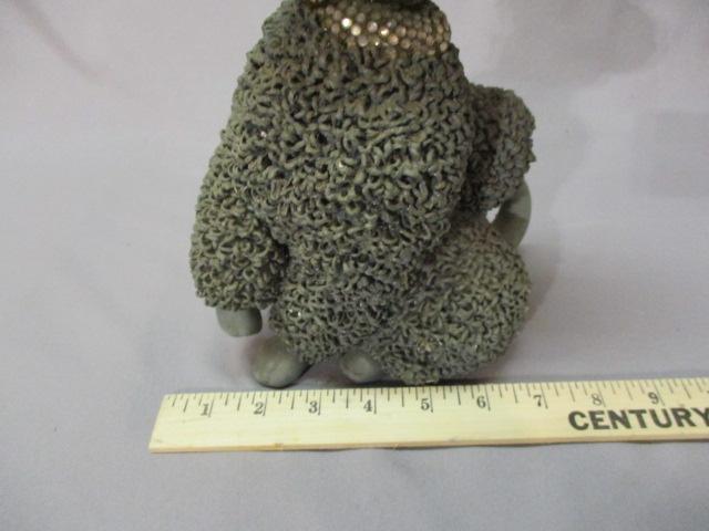 Vintage Poodle Spaghetti Dog Figurine 11" By Maxine