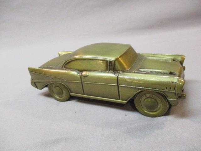 1974 Banthrico 1957 Chevrolet Coupe Diecast  Coin Bank