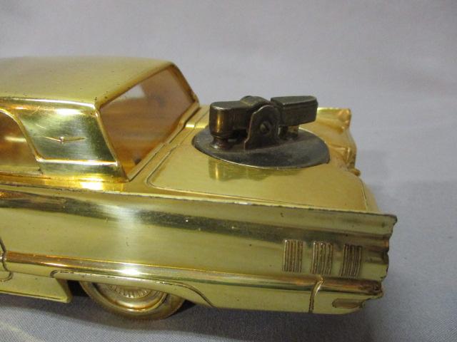 Vintage Metal 1960's Cadillac Car Table Cigarette Holder & Lighter - Made in Japan