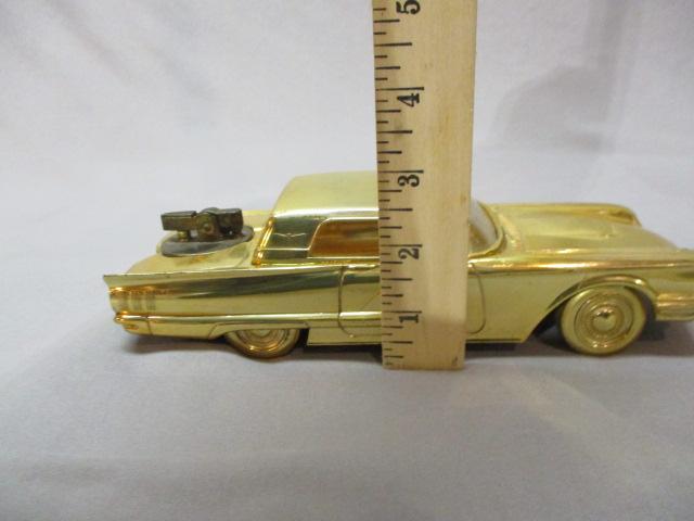 Vintage Metal 1960's Cadillac Car Table Cigarette Holder & Lighter - Made in Japan