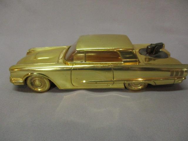 Vintage Metal 1960's Cadillac Car Table Cigarette Holder & Lighter - Made in Japan