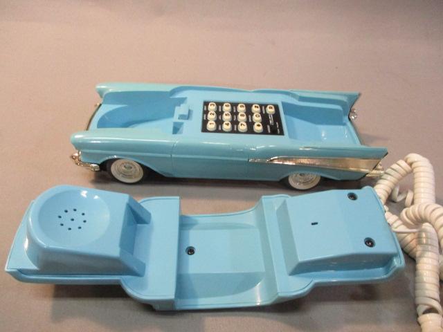 Vintage Telemania 1957 Chevy Push Button Telephone