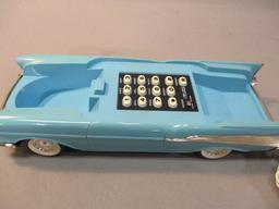 Vintage Telemania 1957 Chevy Push Button Telephone