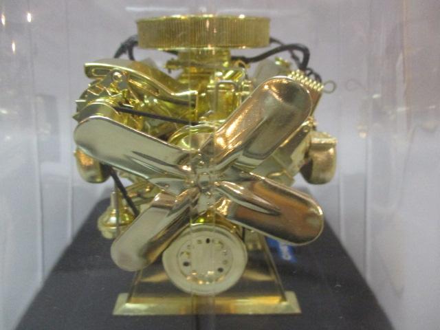 Limited Edition Chevrolet 350 Bronze Plated Small Block V8 Engine By Liberty Classics