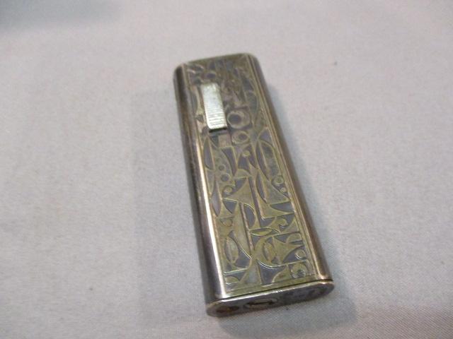 Vintage Monic II The Silent One Lighter in Original Case By US Lighter Co.