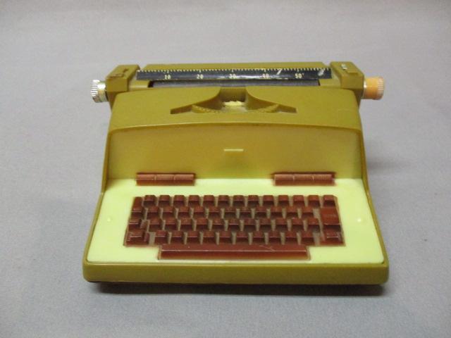 Vintage Toy Typewriter Bank 6" x 3"