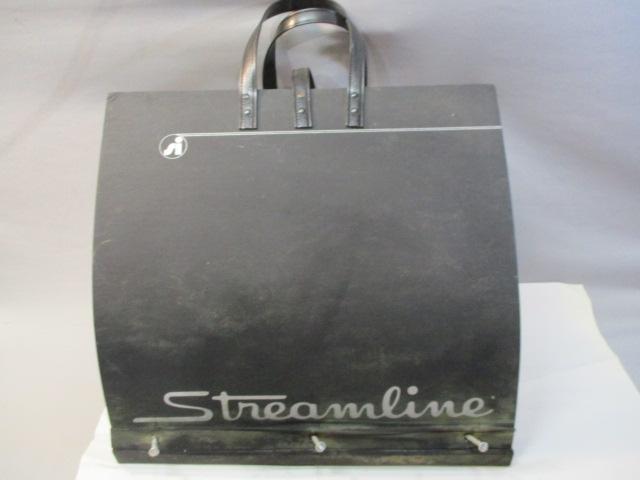 L@@k Very Rare Streamline Salesman Sample Carrying Case with Hundreds of Buttons  16 Pages