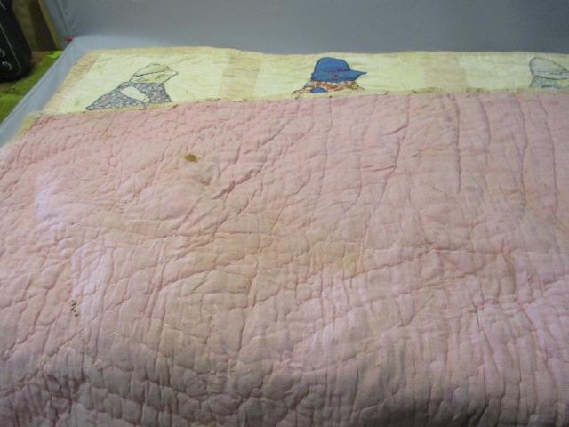 Vintage Sun Bonnet Sue Quilt 5ft x 6ft