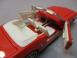 Franklin Mint 1964 Ford Mustang Convertible Diecast Car